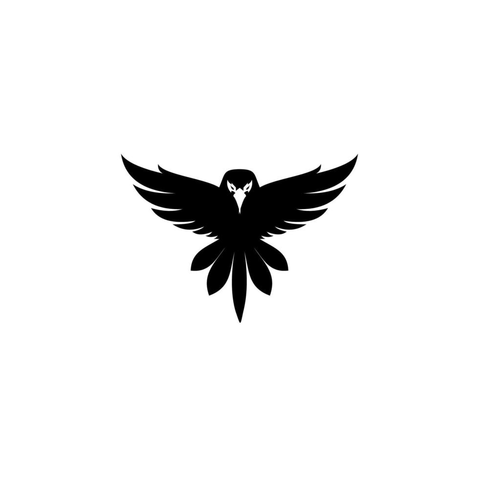 eagle symbol illustration, Icon design on white background. vector