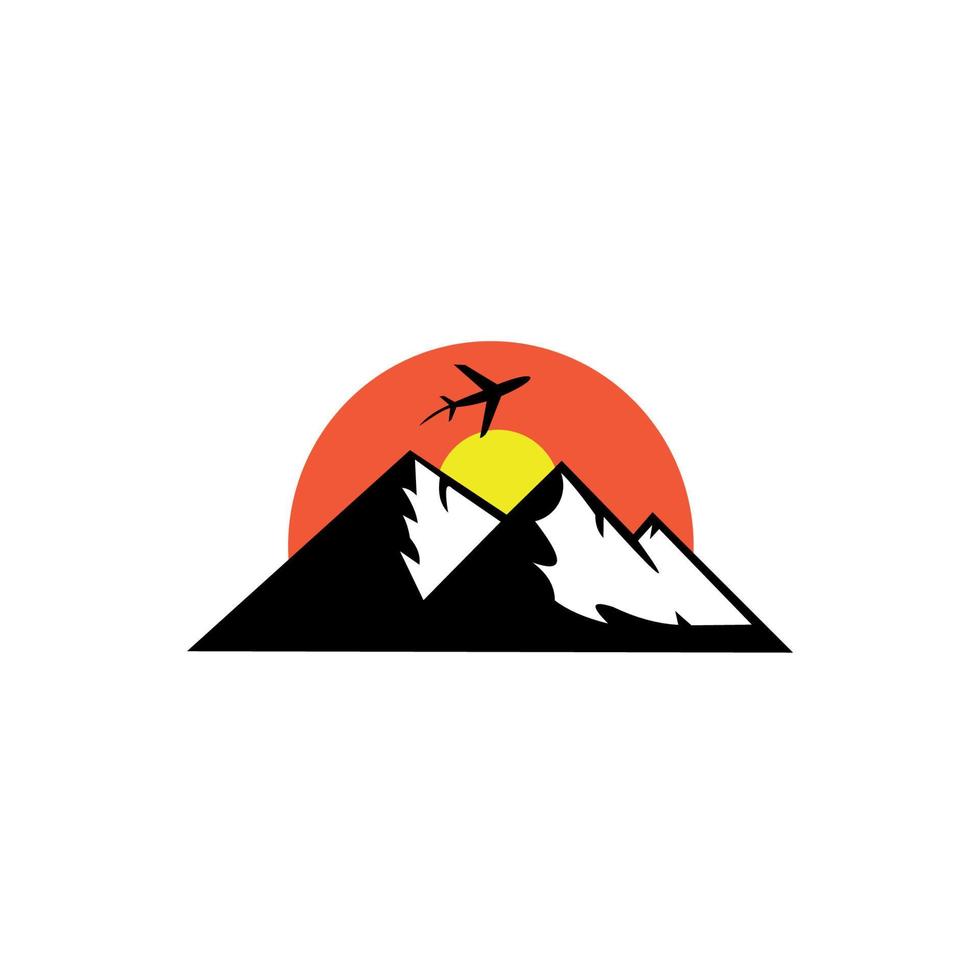 aventura de montaña, aventura al aire libre. diseño gráfico vectorial para camisetas y otros usos. vector