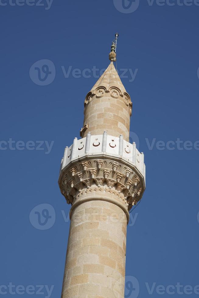 mezquita del castillo de bodrum, mugla, pavo foto