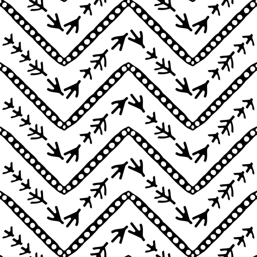 Abstract zigzag pattern for cover design. Retro chevron vector background.