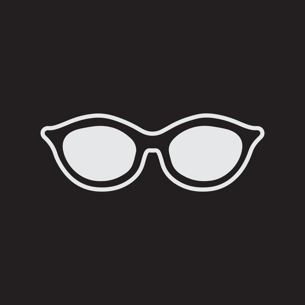 Sunglasses eye frame vector