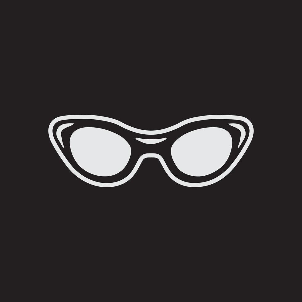 Sunglasses eye frame vector