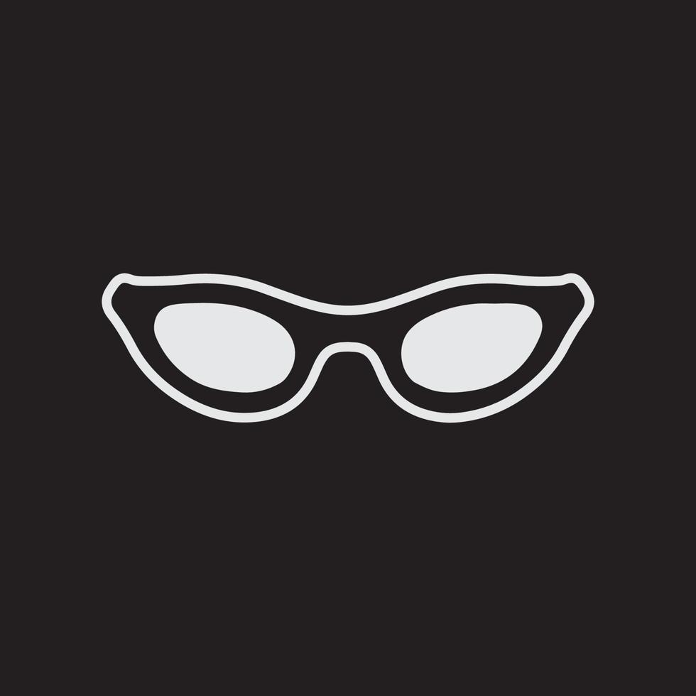 Sunglasses eye frame vector