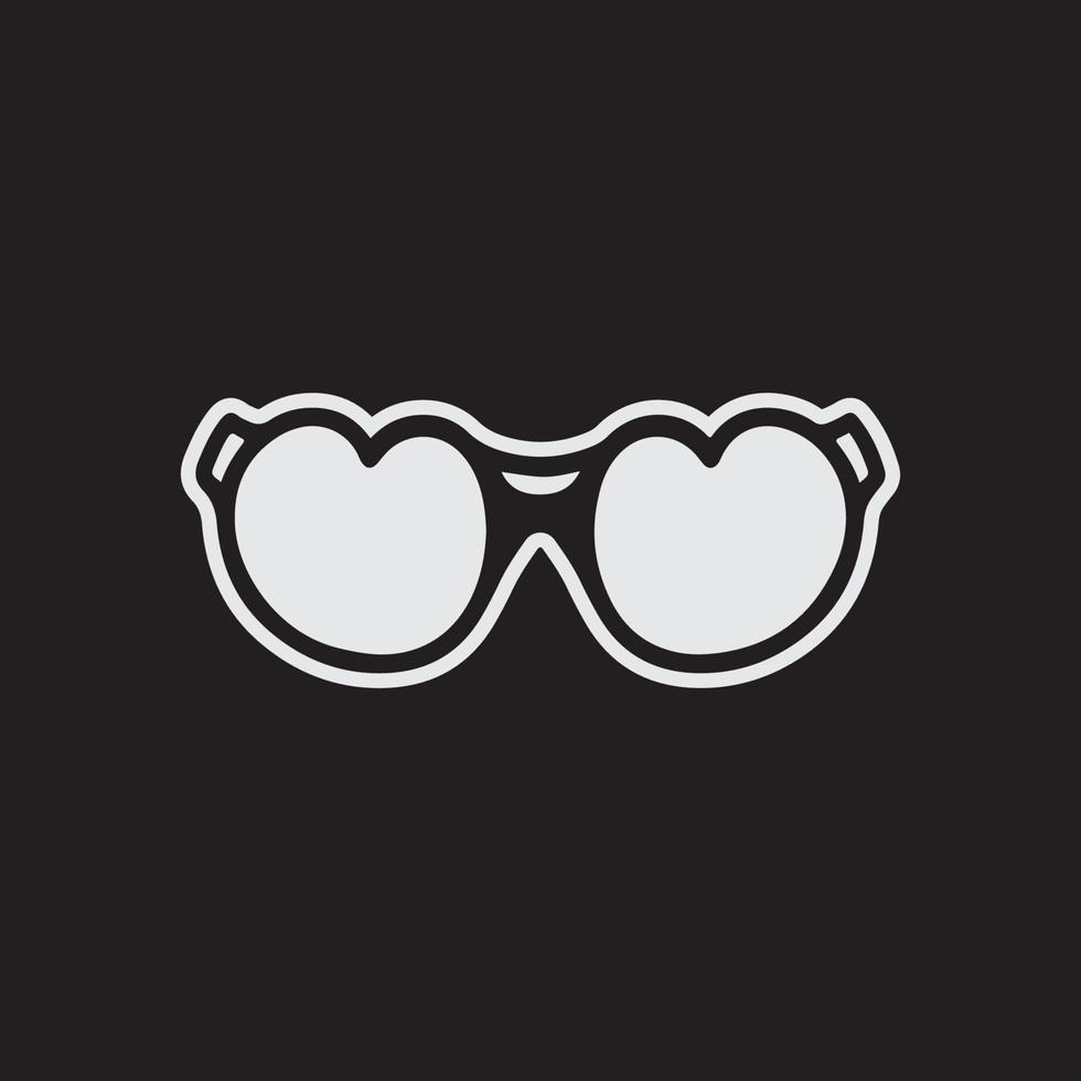 Sunglasses eye frame vector