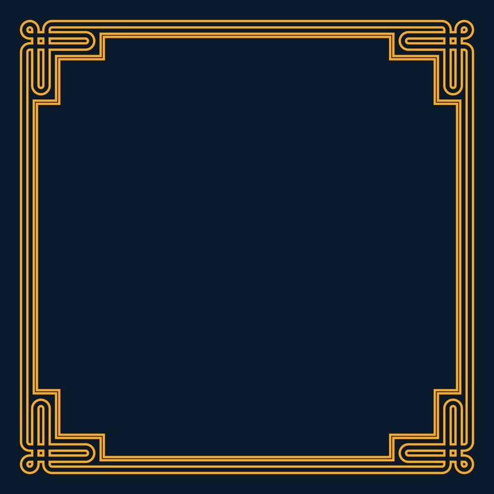 Decorative border frame. Classic frame. vector