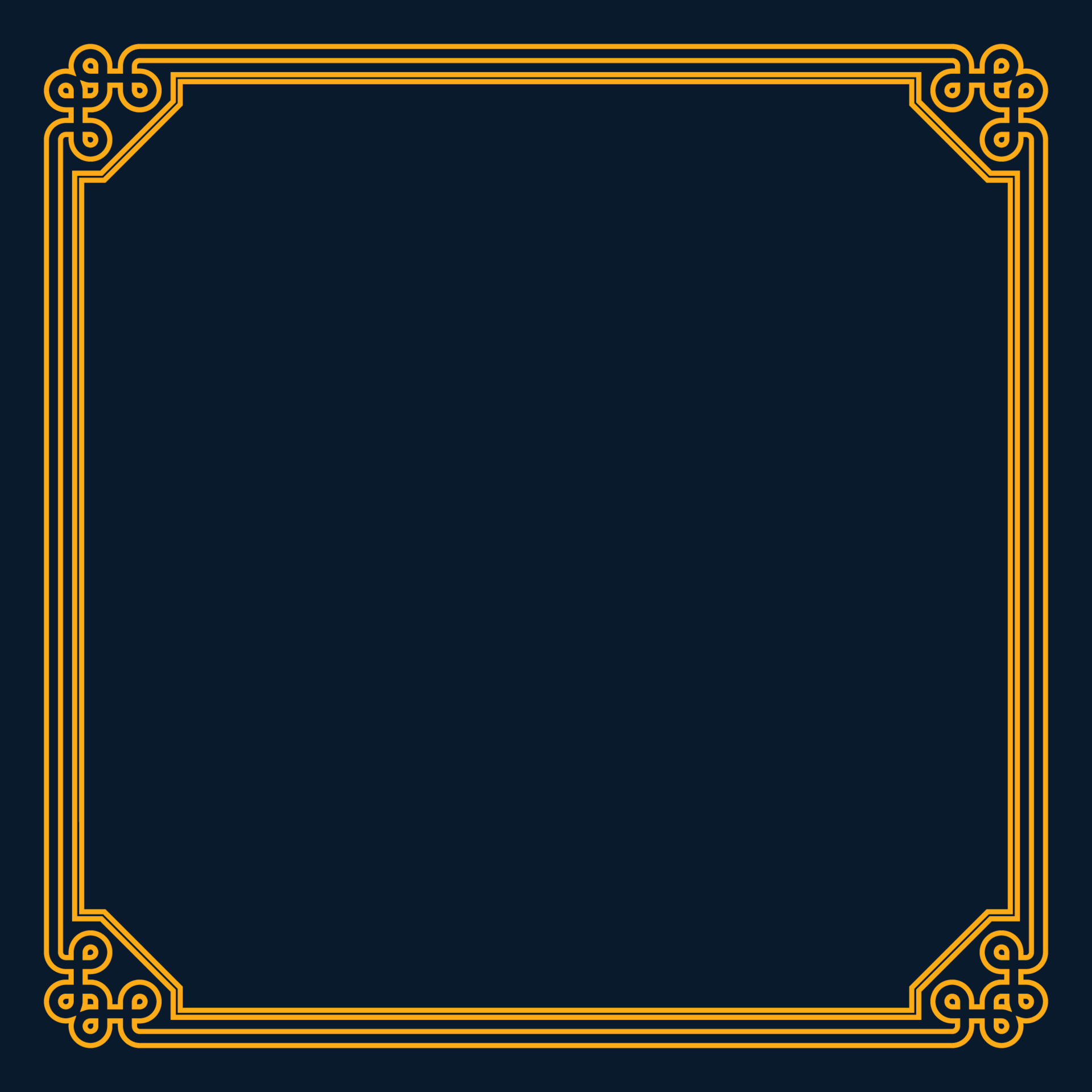 Decorative border frame. Classic frame. 8203968 Vector Art at Vecteezy