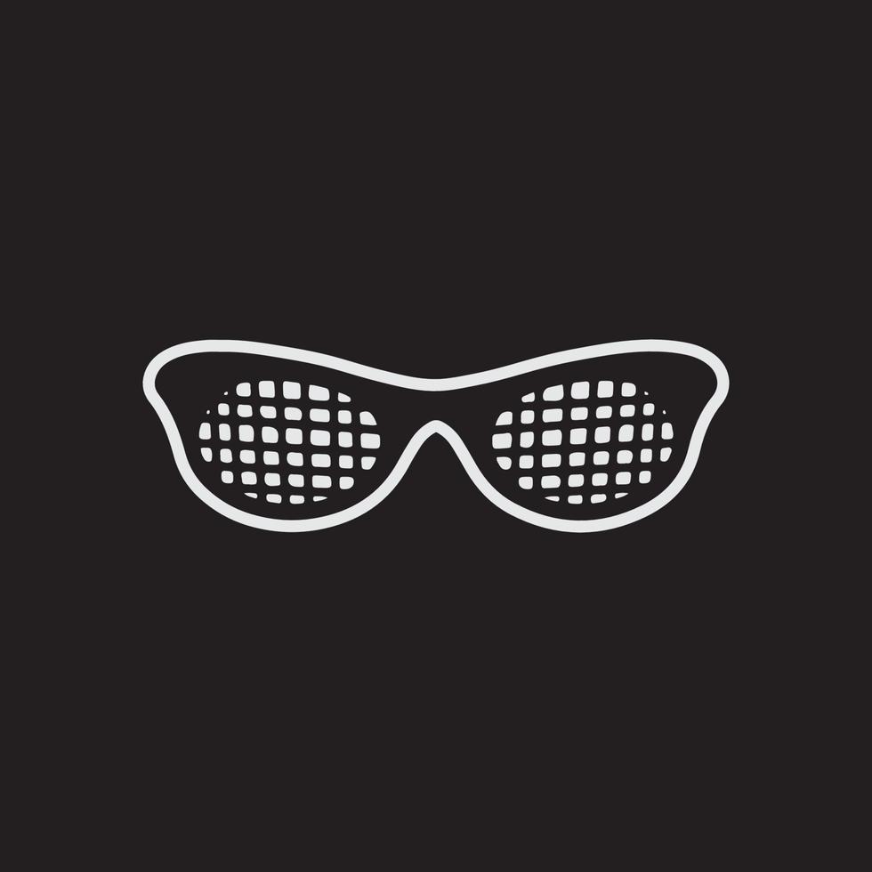 Sunglasses eye frame vector