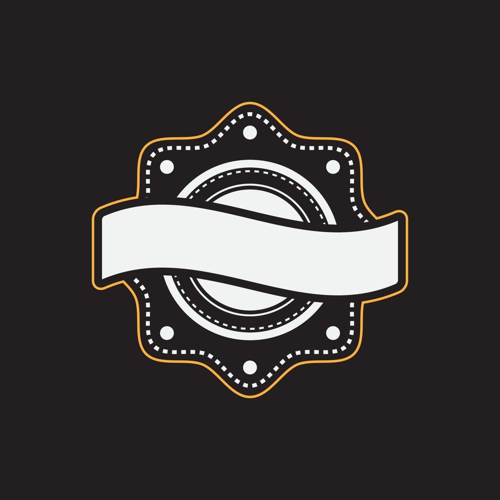 Circle badge emblem design vector