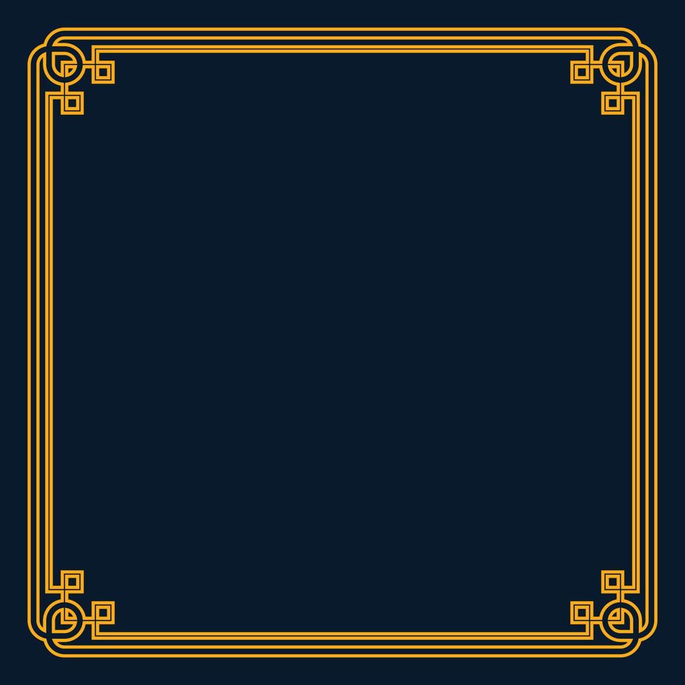 Decorative border frame. Classic frame. vector