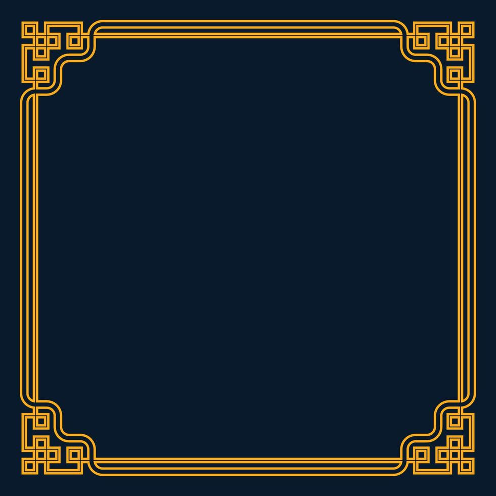 Decorative border frame. Classic frame. vector