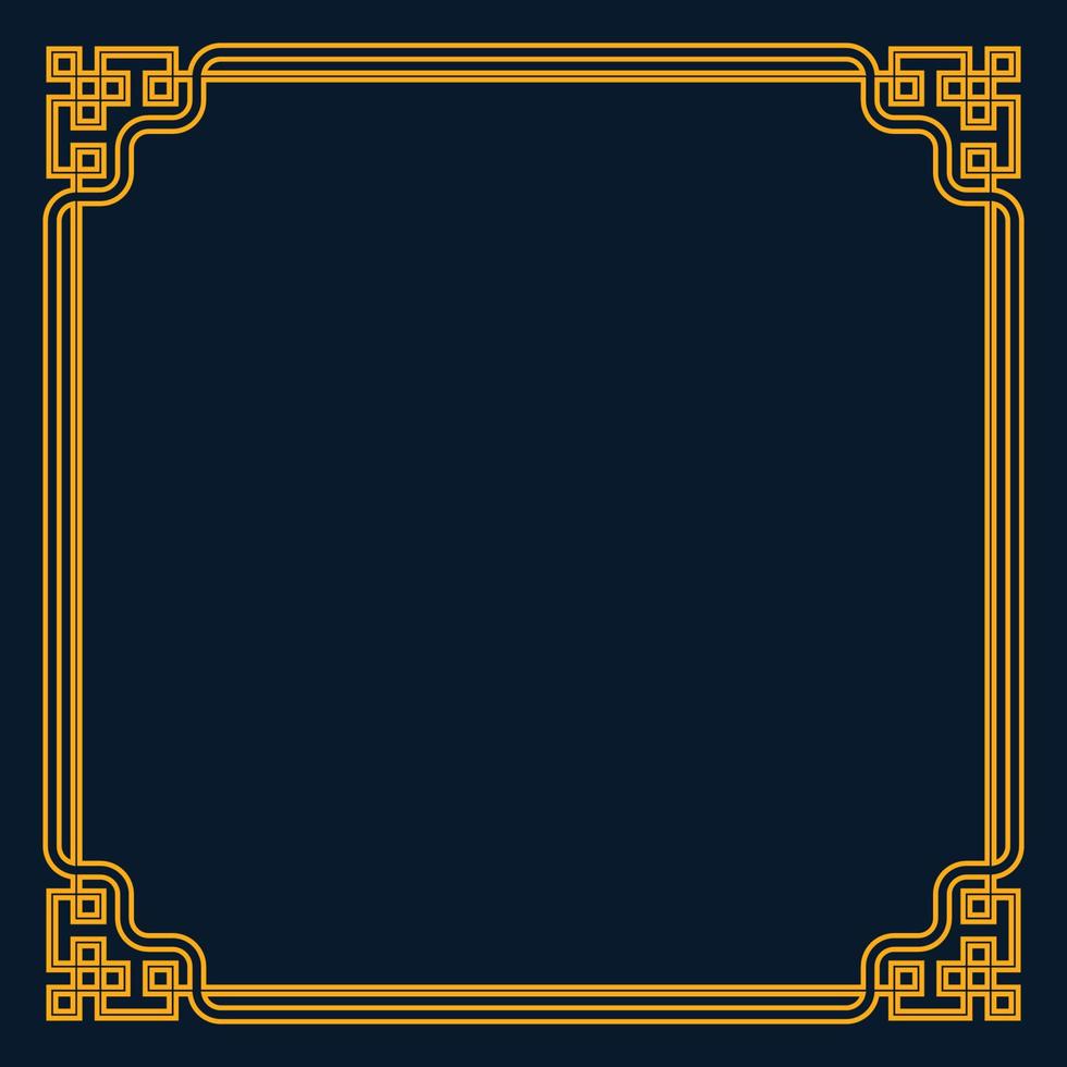 Decorative border frame. Classic frame. vector