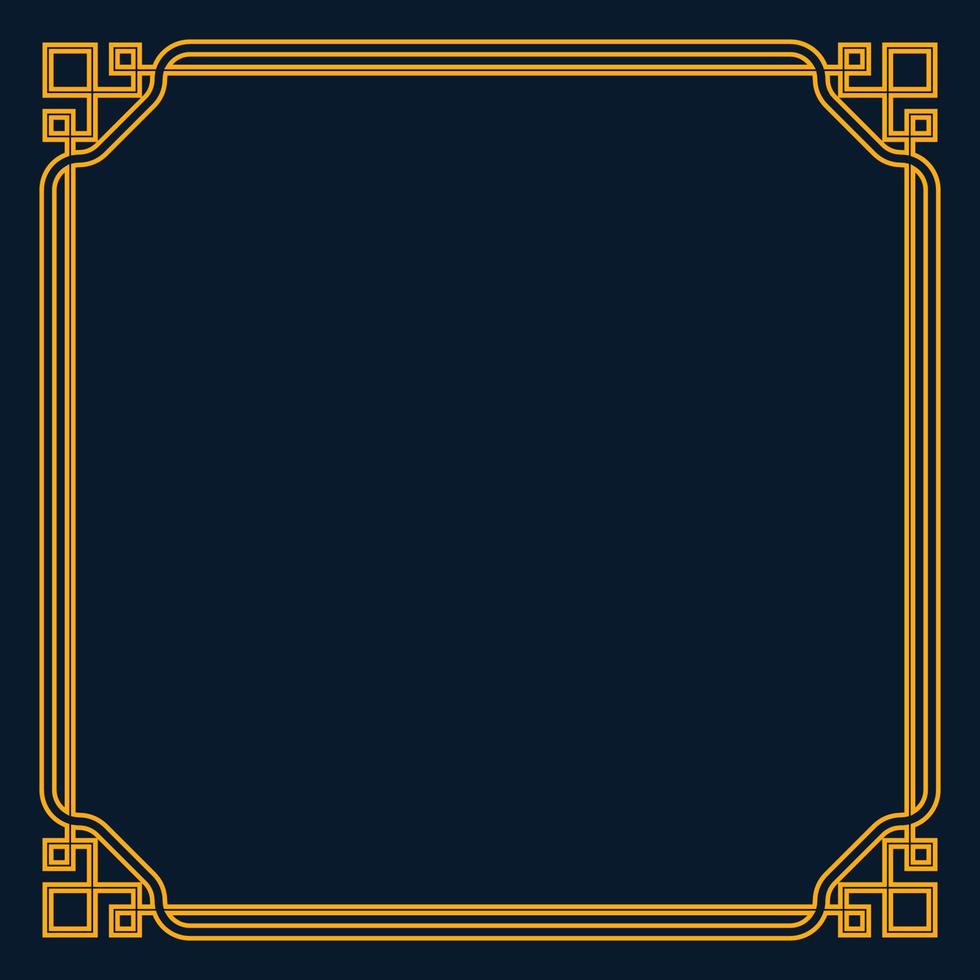 Decorative border frame. Classic frame. vector