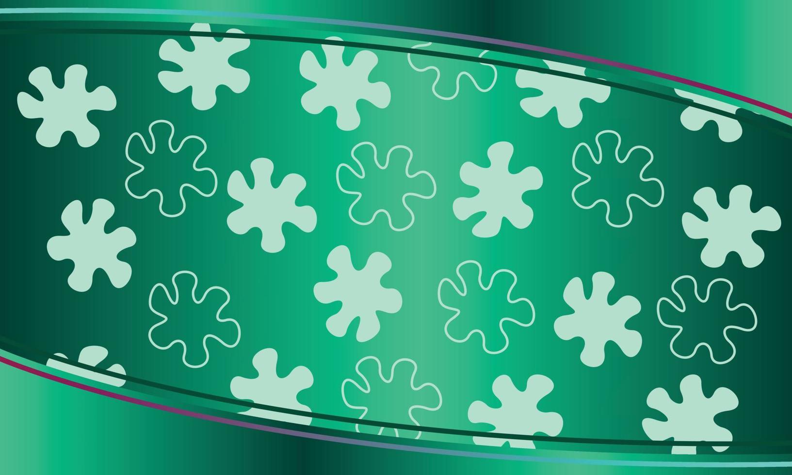 Abstract floral background template copy space vector