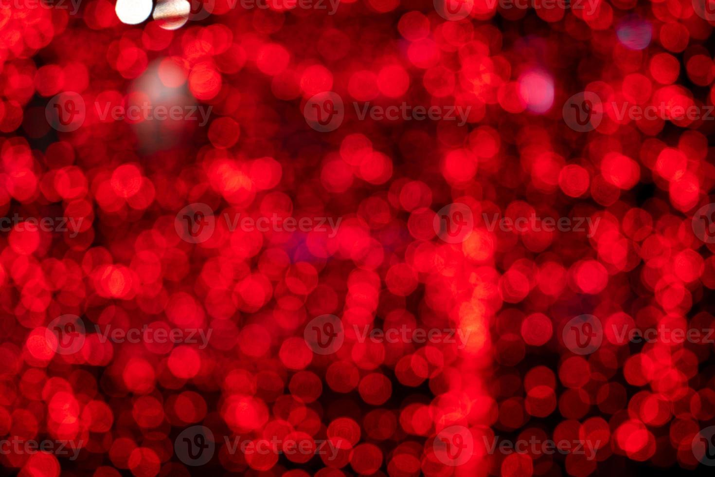 abstract blur red bokeh light photo