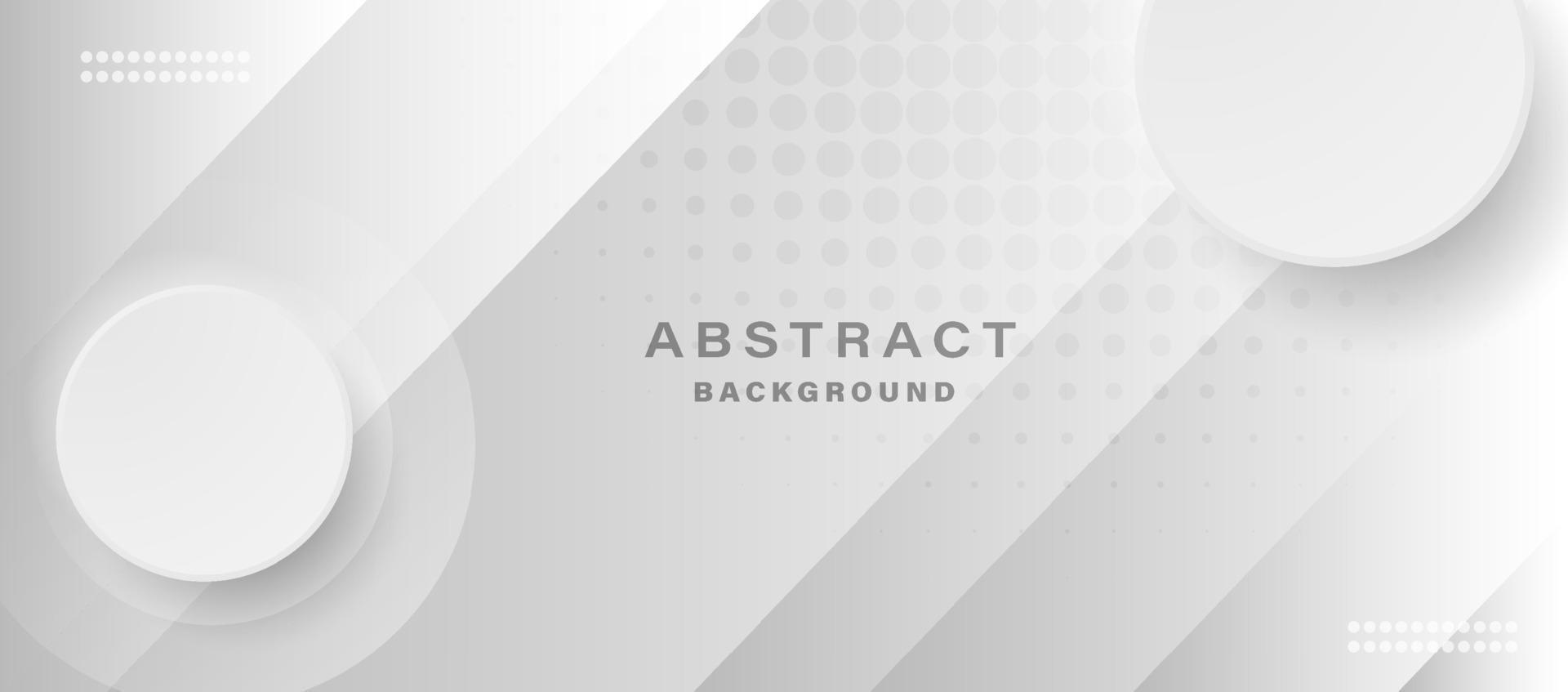 Modern white and grey background vector