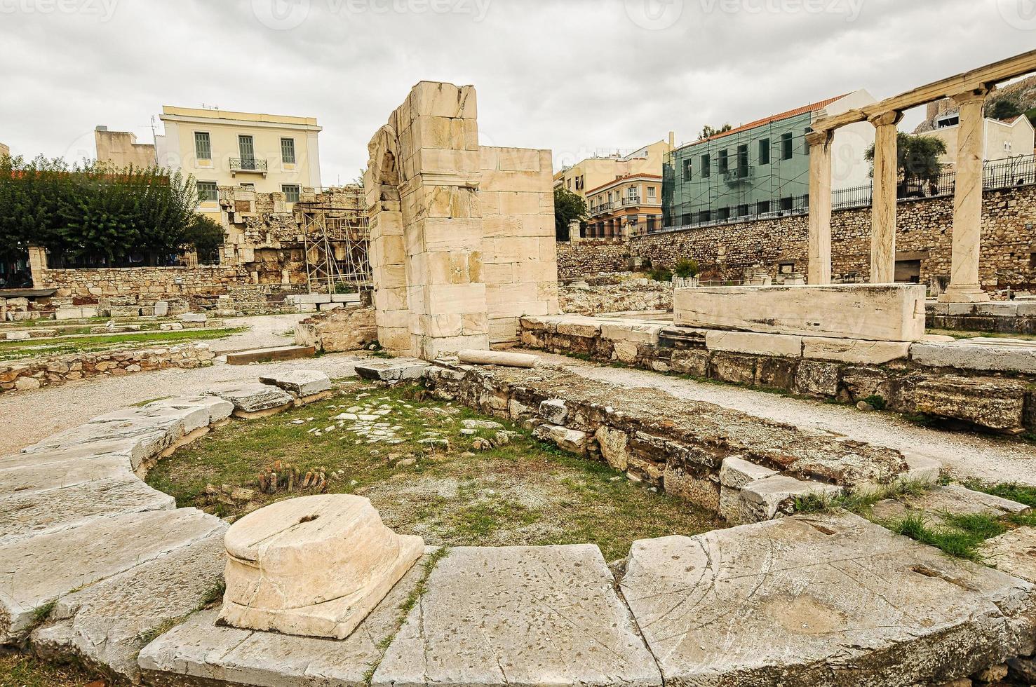 The Library of Hadrian in Athens - Greece photo