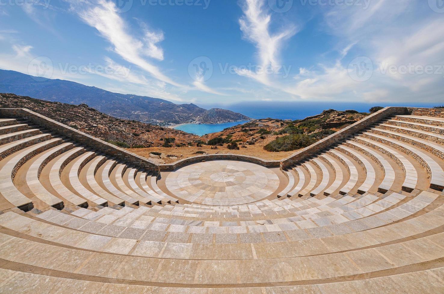 Odysseas Elytis theatre in Ios island photo