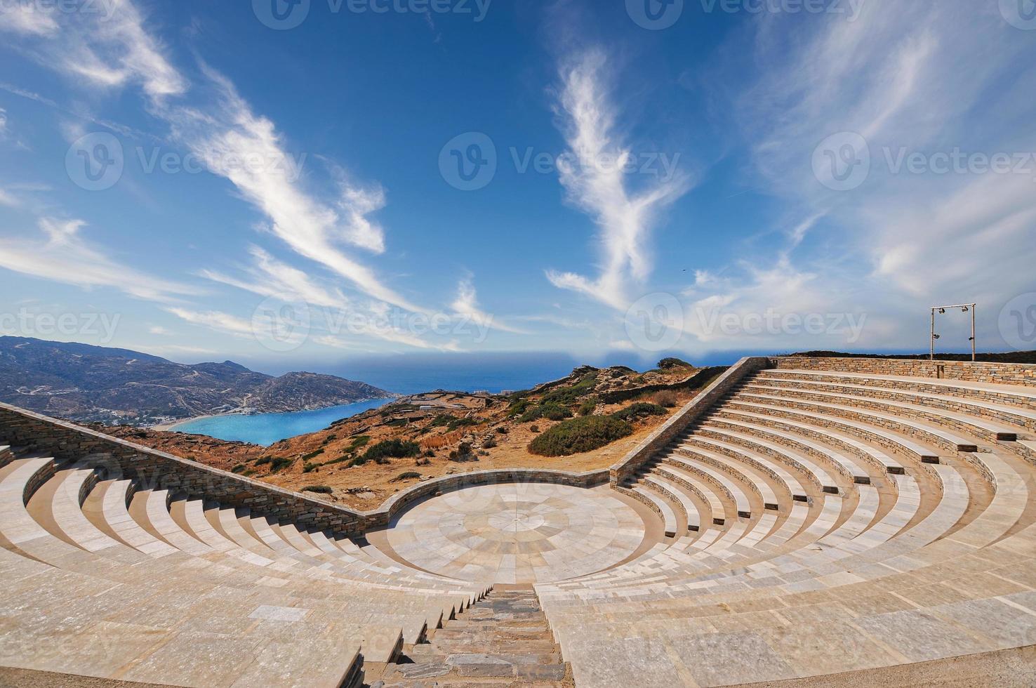 Odysseas Elytis theatre in Ios island photo