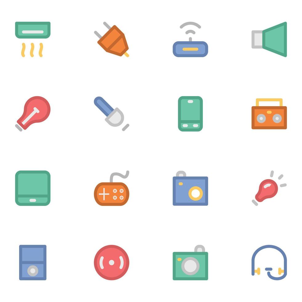 Trendy Camera Concepts vector
