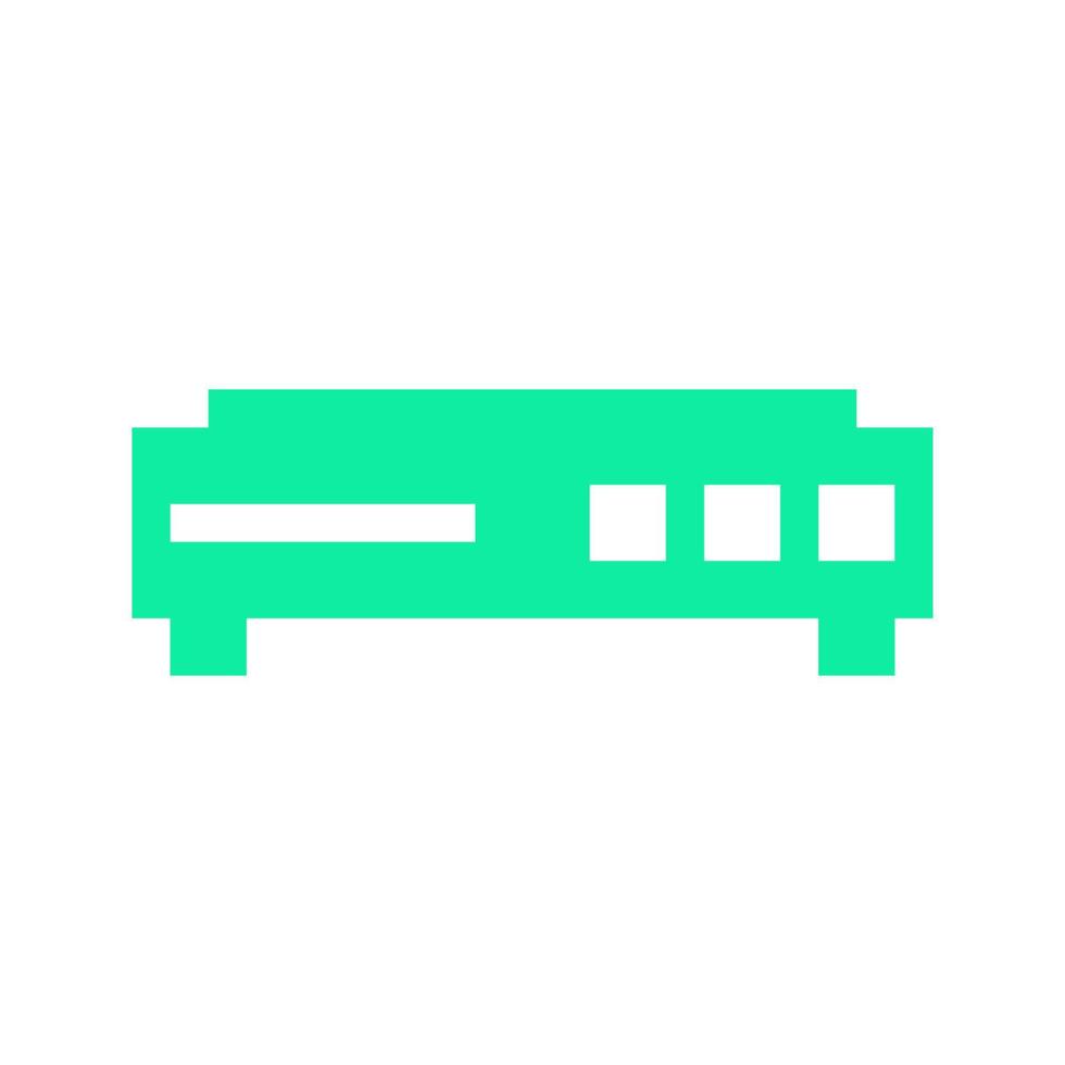 Dvd player illustrated on a white background vector