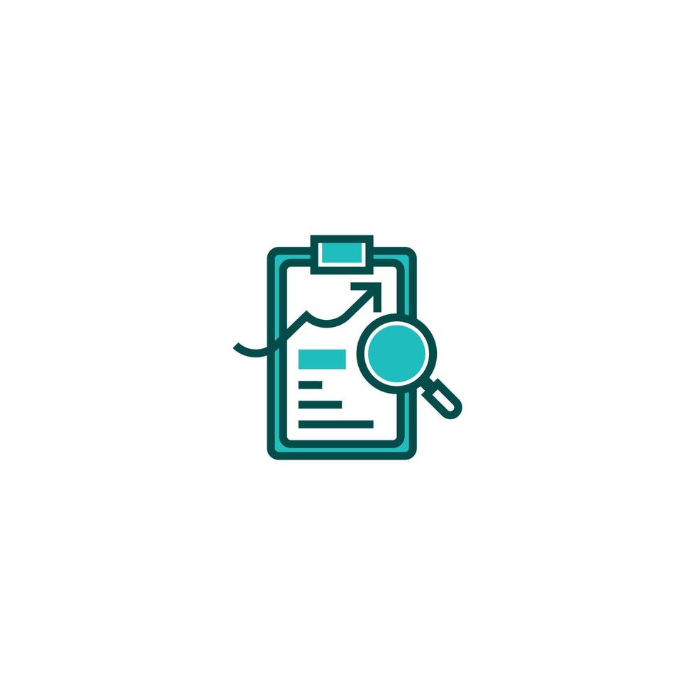 Report line icon. linear style sign for mobile concept and web design. Outline vector icon. Symbol, logo illustration. Vector graphic