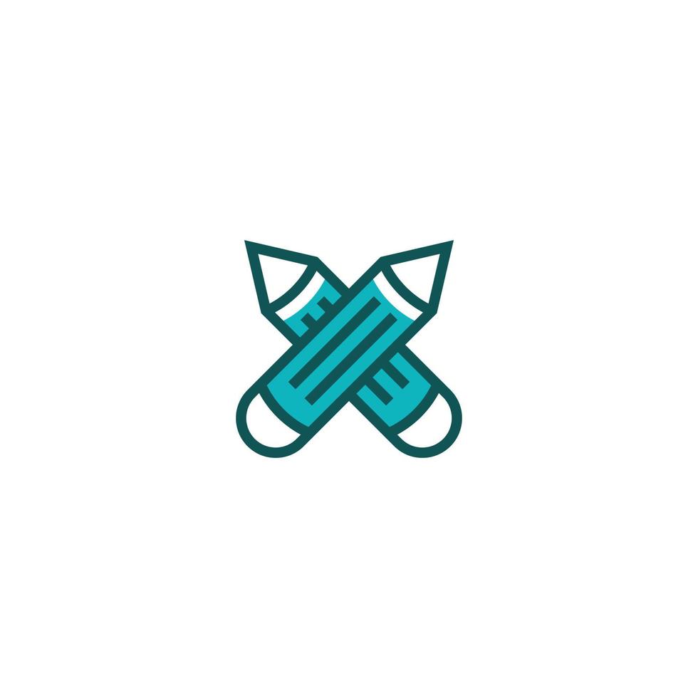 Pencil line icon. linear style sign for mobile concept and web design. Outline vector icon. Symbol, logo illustration. Vector graphic