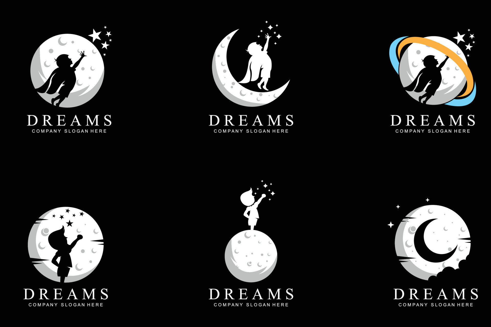 Dream Logo Vector Art, Icons, and Graphics for Free Download