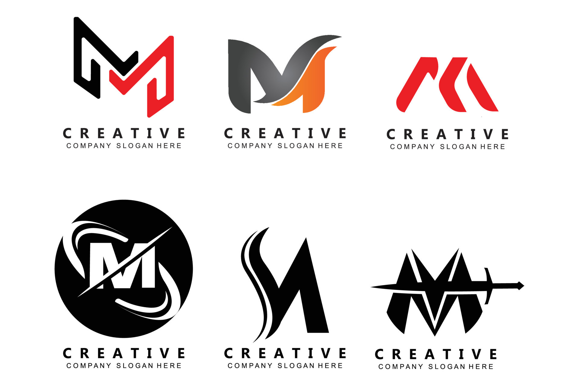 Letter M Logo Vector Art Icons And Graphics For Free Download