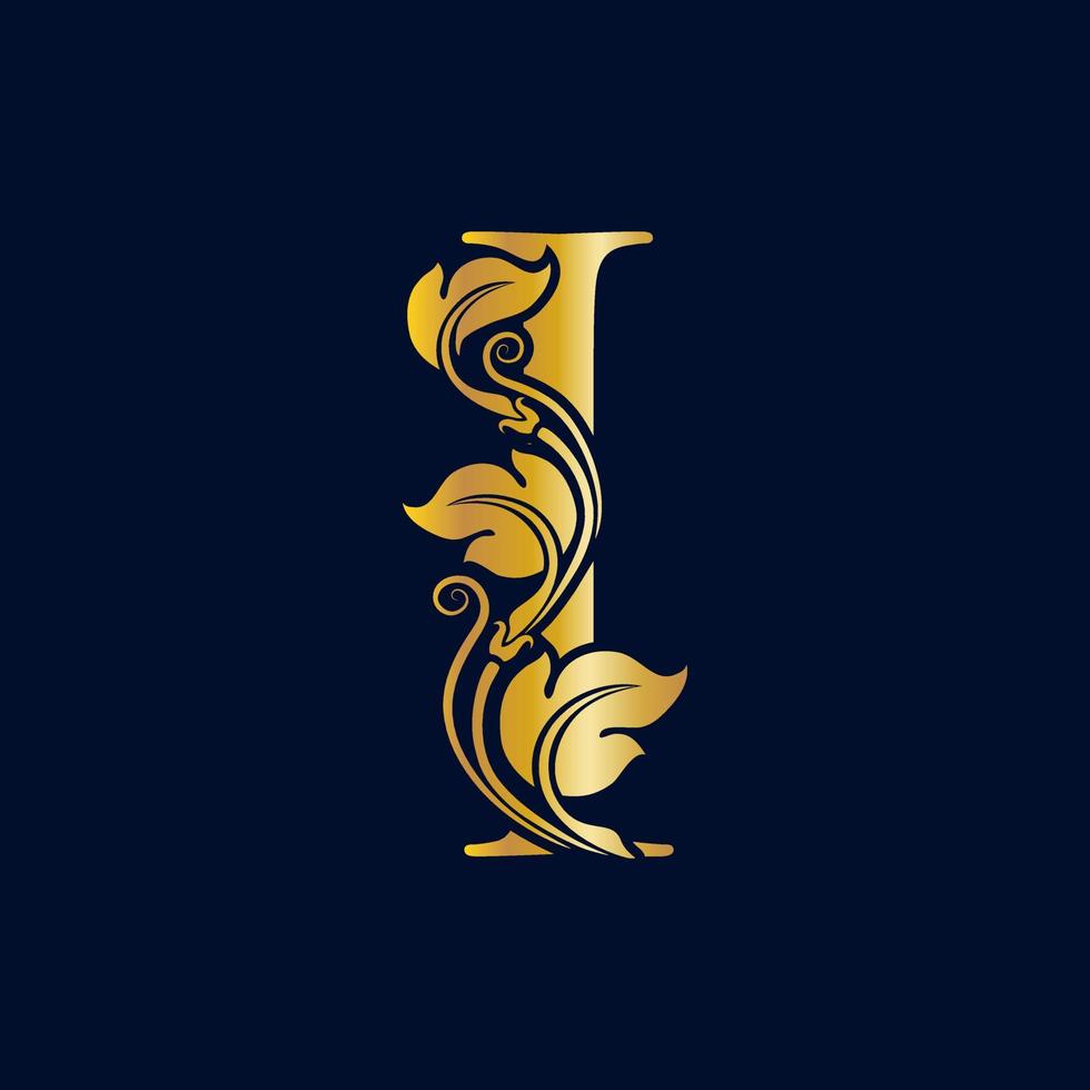 Elegant Initial I vector