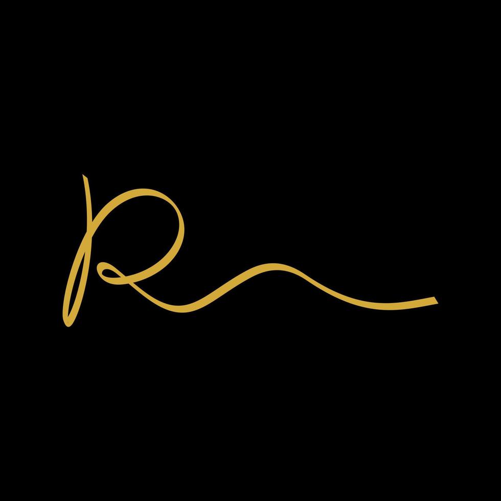 Initial R Ribbon vector