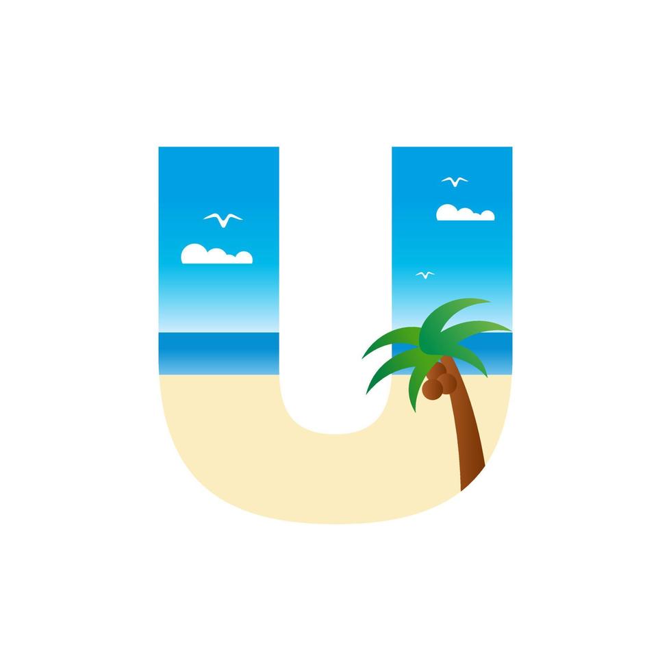 Initial U Beach vector