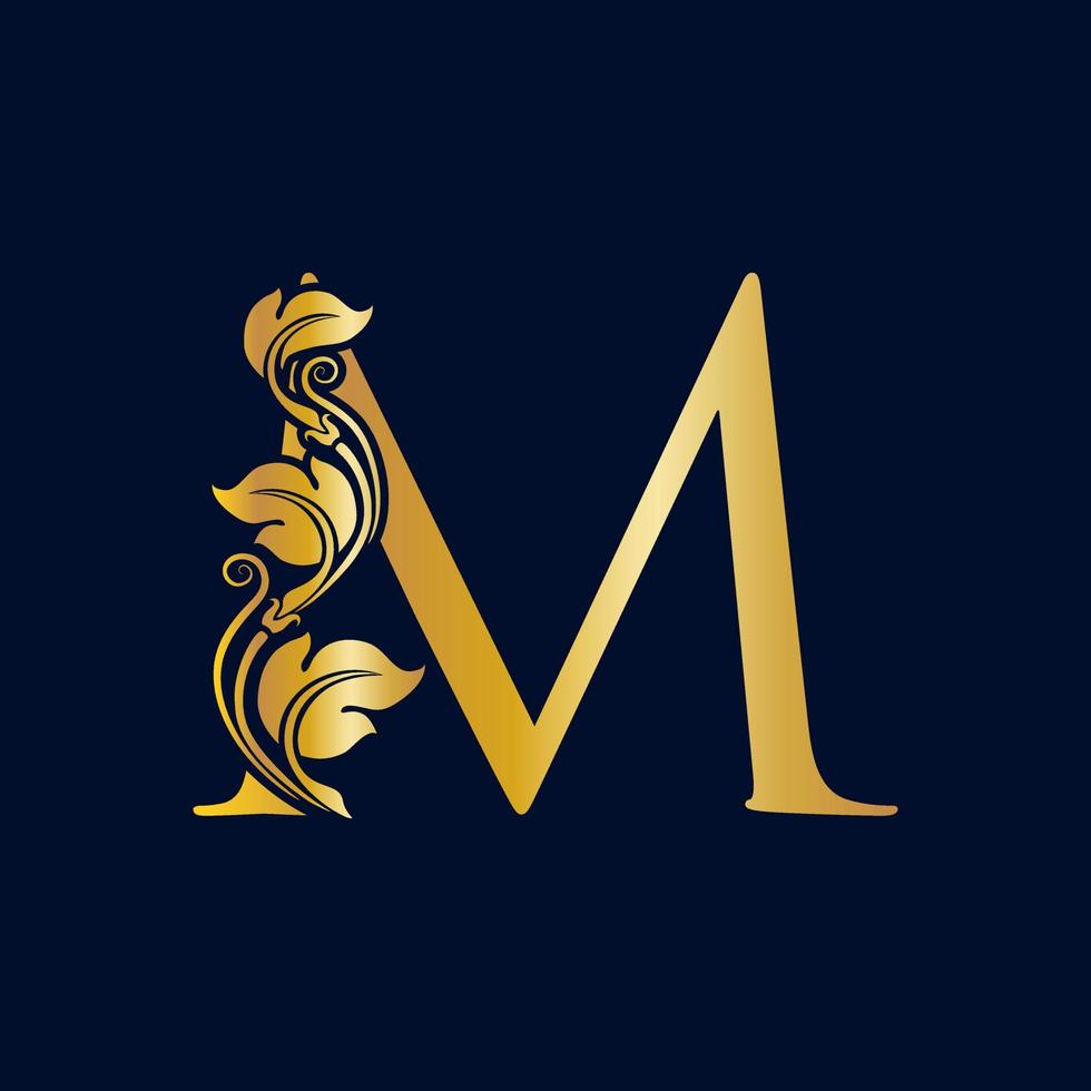 Elegant Initial M 8209436 Vector Art at Vecteezy