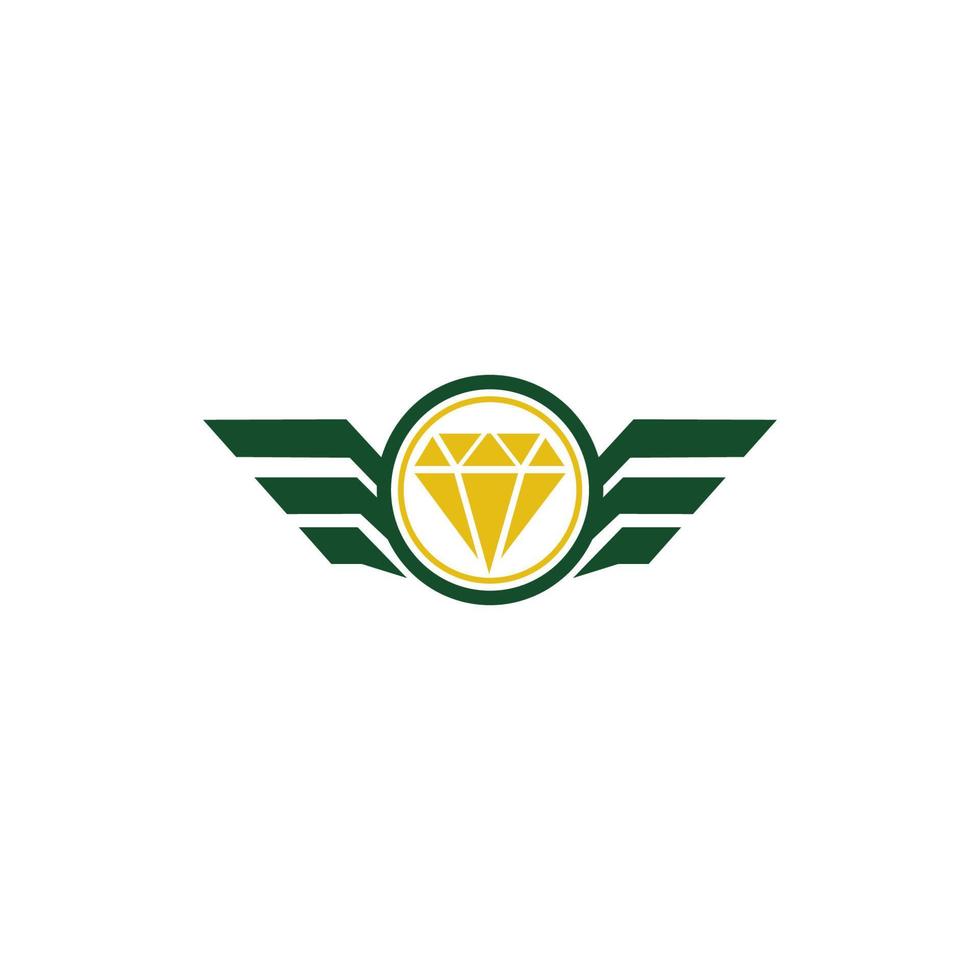Diamont Army Logo Stock Vector