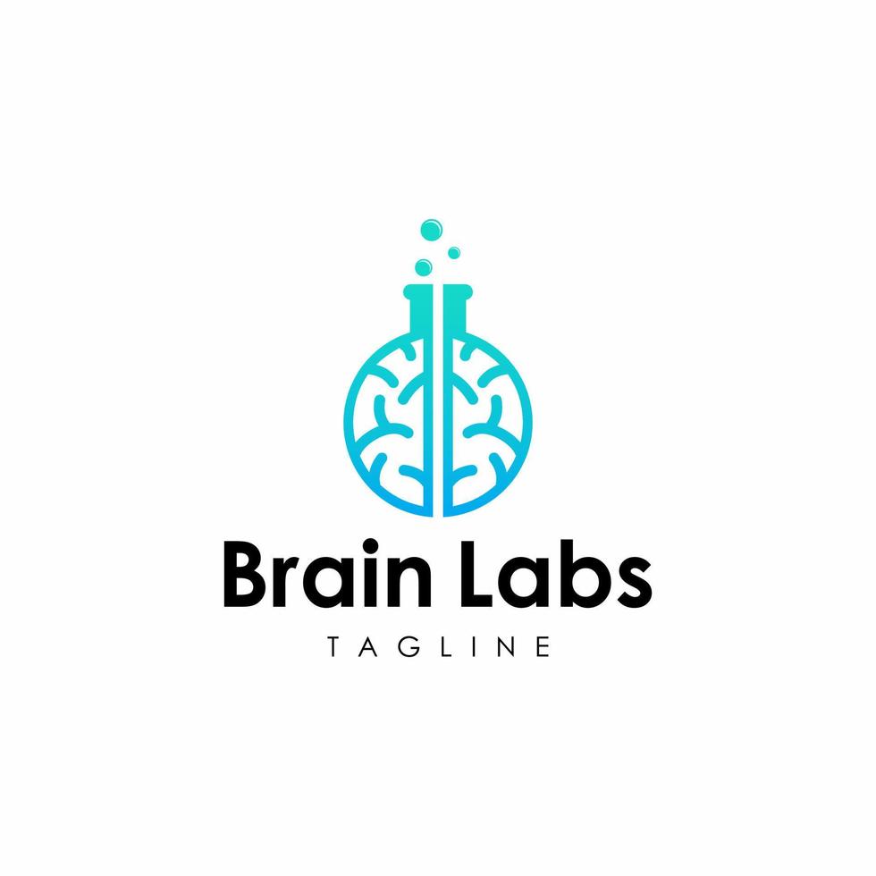 Brains Labs Logo Template Vectors