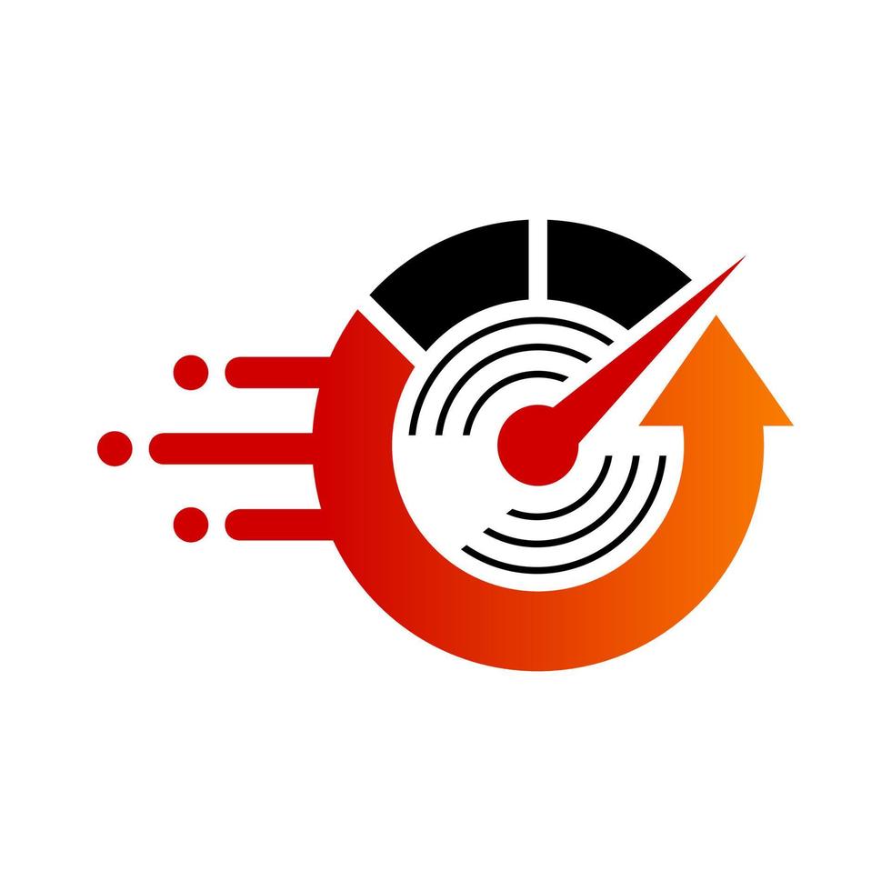 Speed Logo Design Template vector