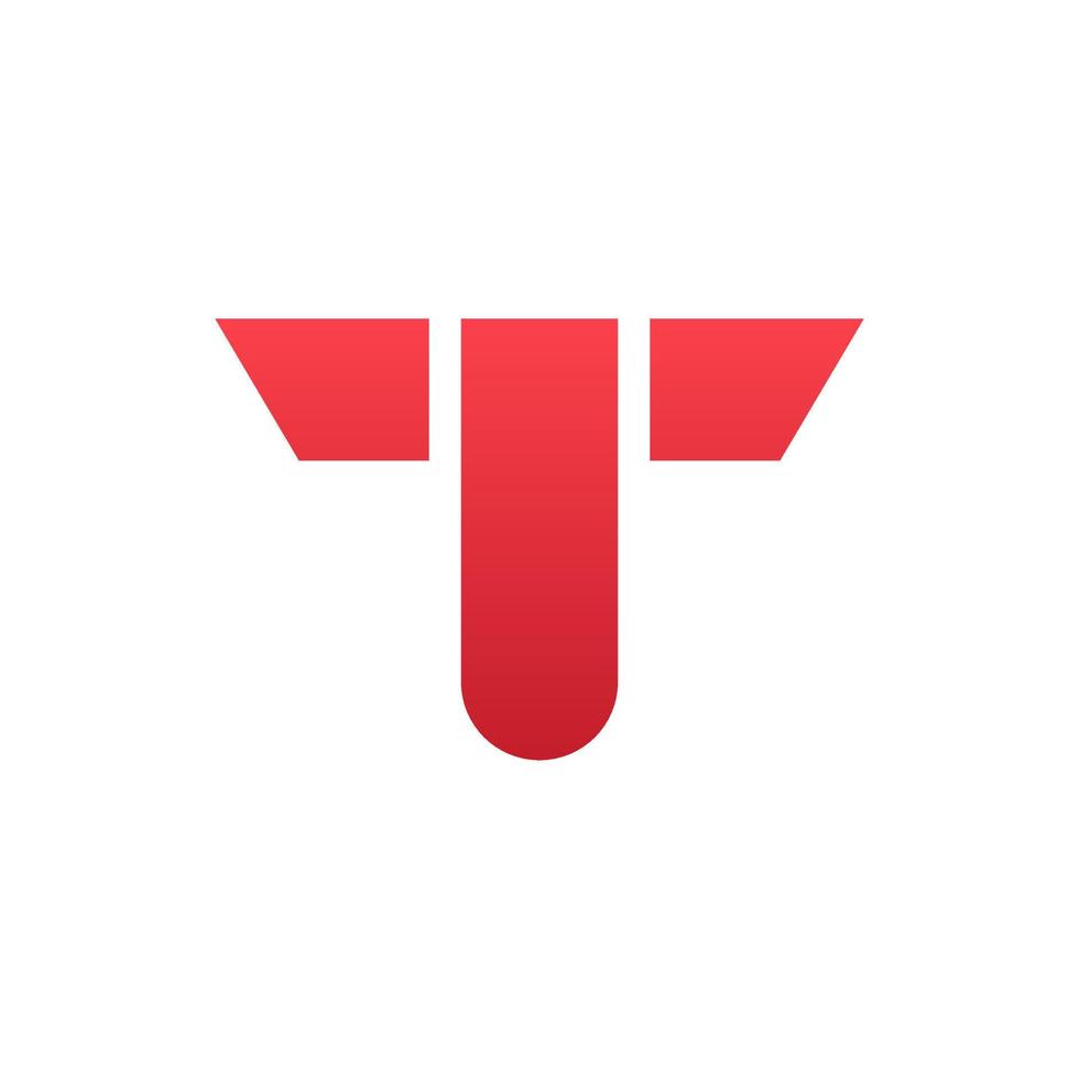 Letter T logo icon design template elements. vector illustration
