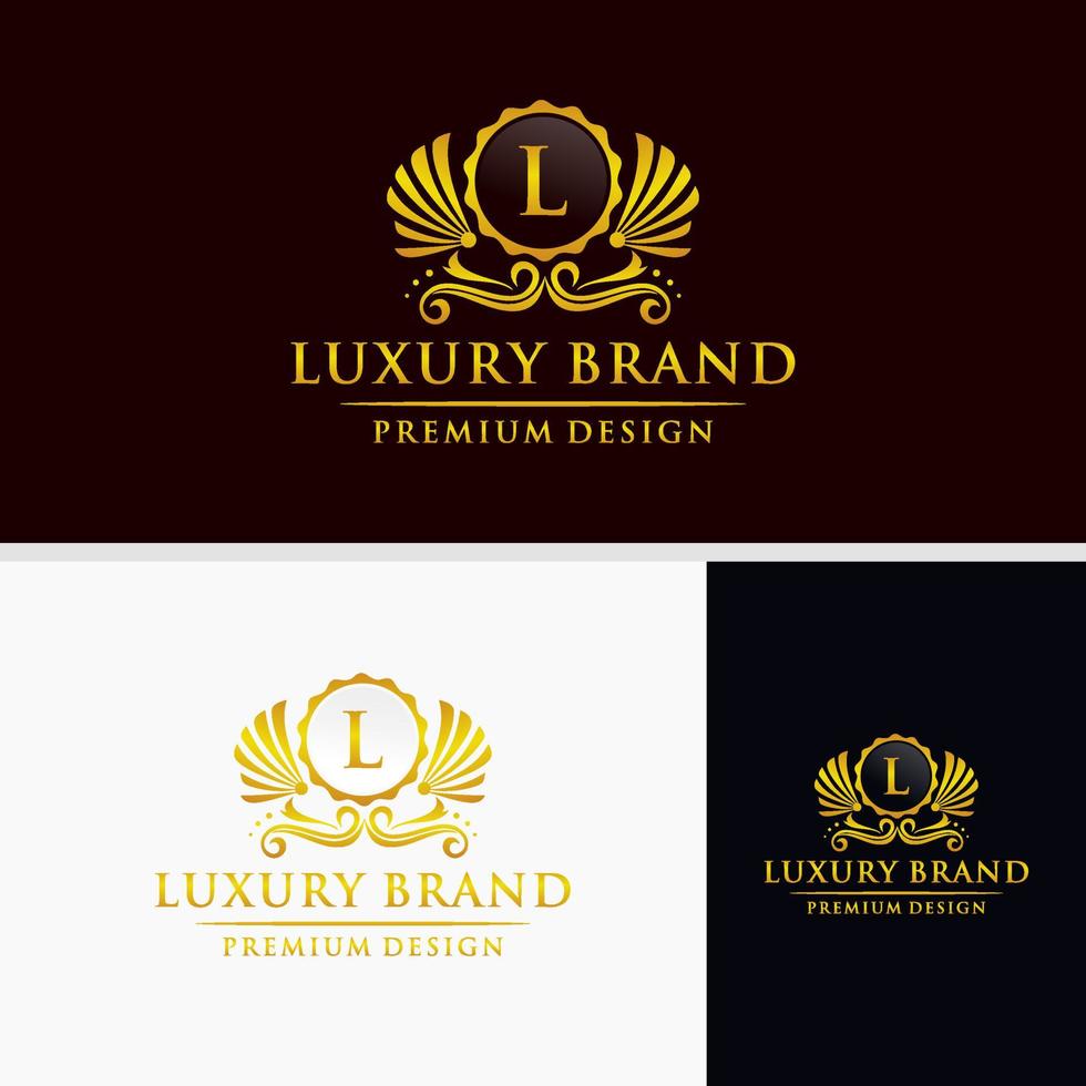 Luxury Logo template in vector for Restaurant, Royalty, Boutique, Cafe, Hotel, Heraldic, Jewelry, Fashion and other vector illustration