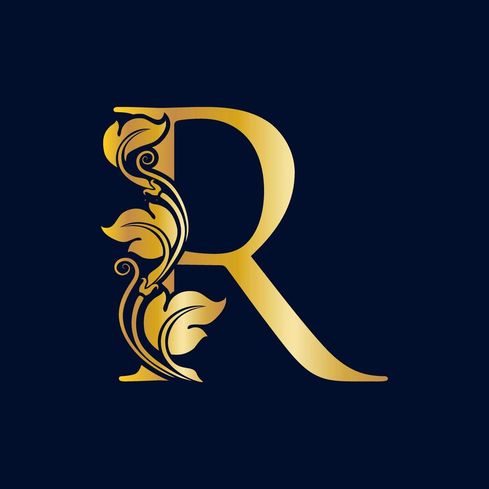 Elegant Initial R 8210087 Vector Art at Vecteezy