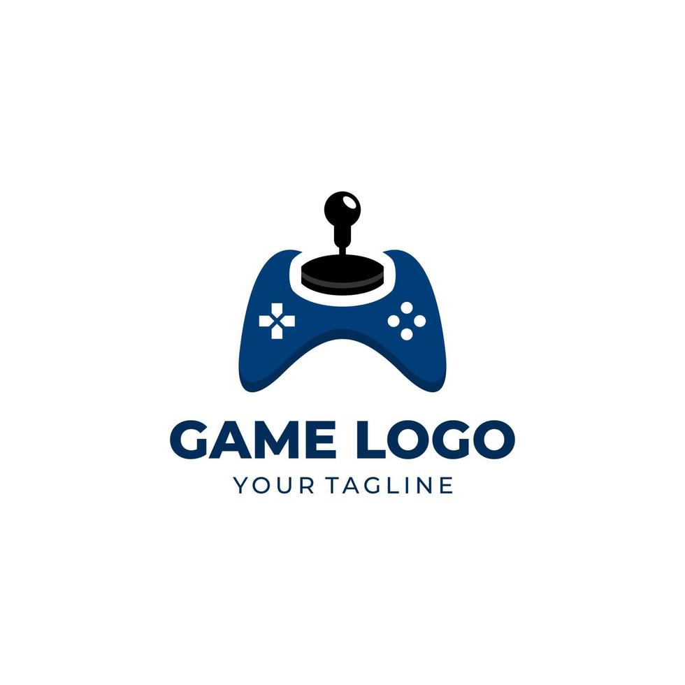 Game Console Logo Design Vector Template