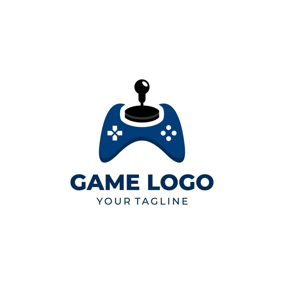 plantilla de vector de diseño de logotipo de consola de juegos