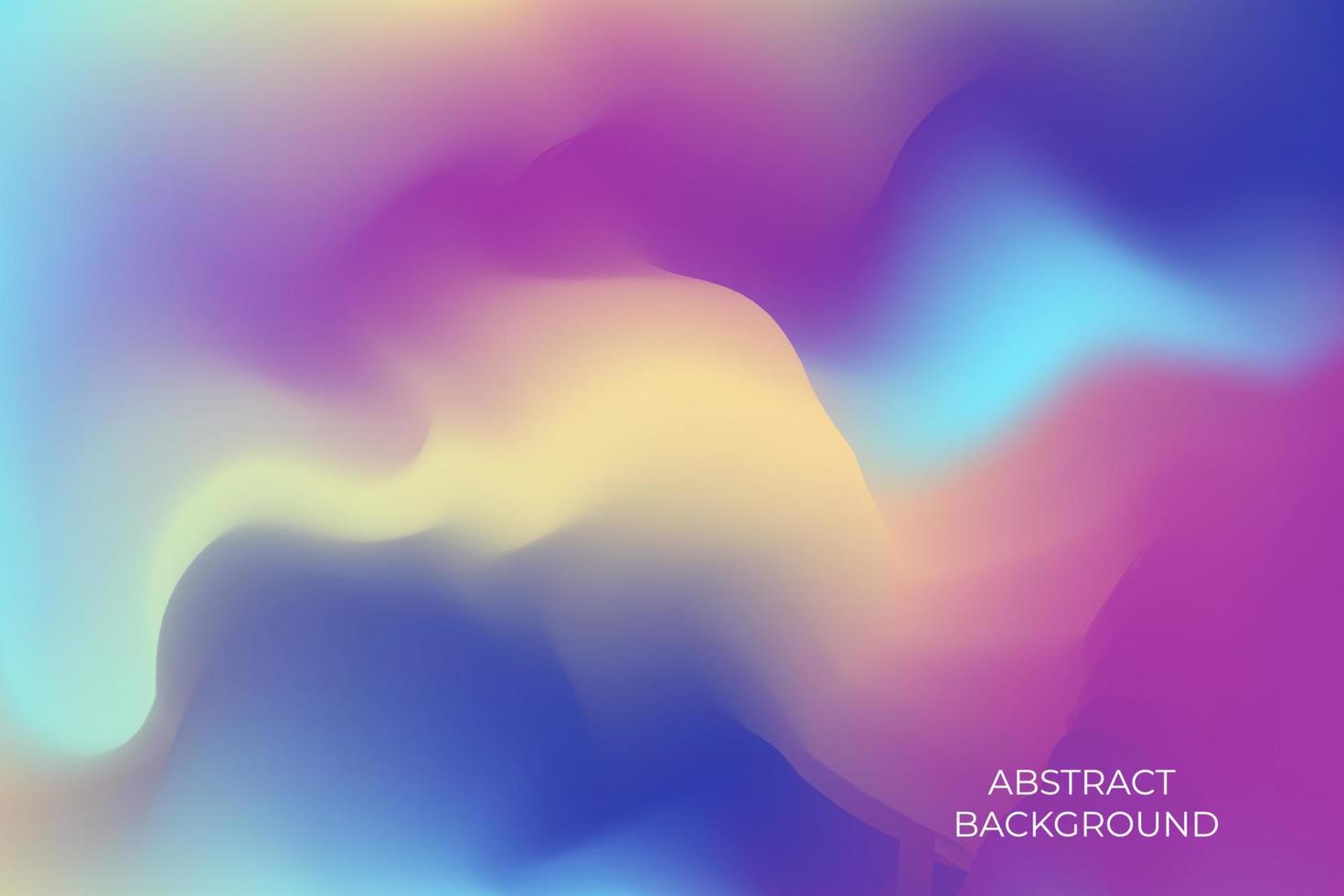 Abstract Colorful Fluid Background Design Template vector