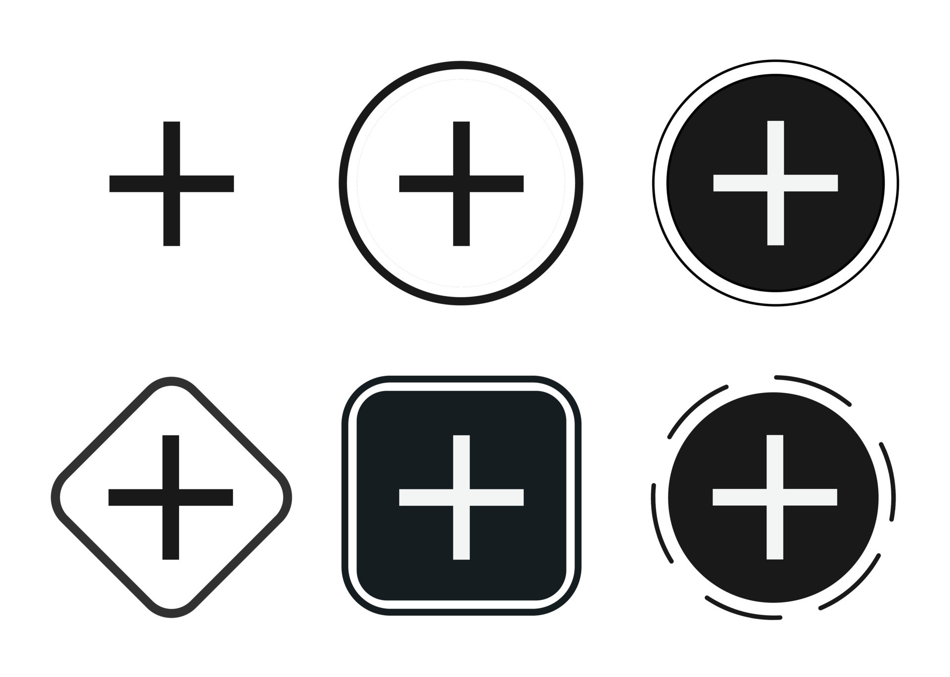 add icon . web icon set . icons collection flat. Simple vector ...