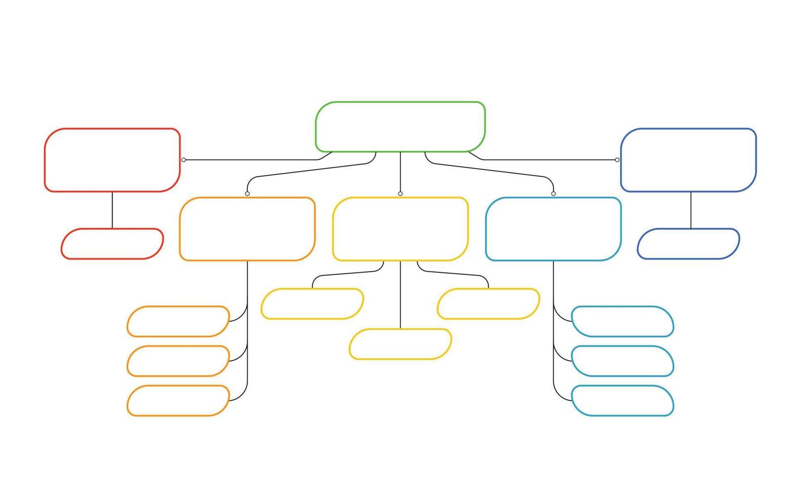 Linear Flowchart. Illustration of infographic business, graph and diagram planning vector
