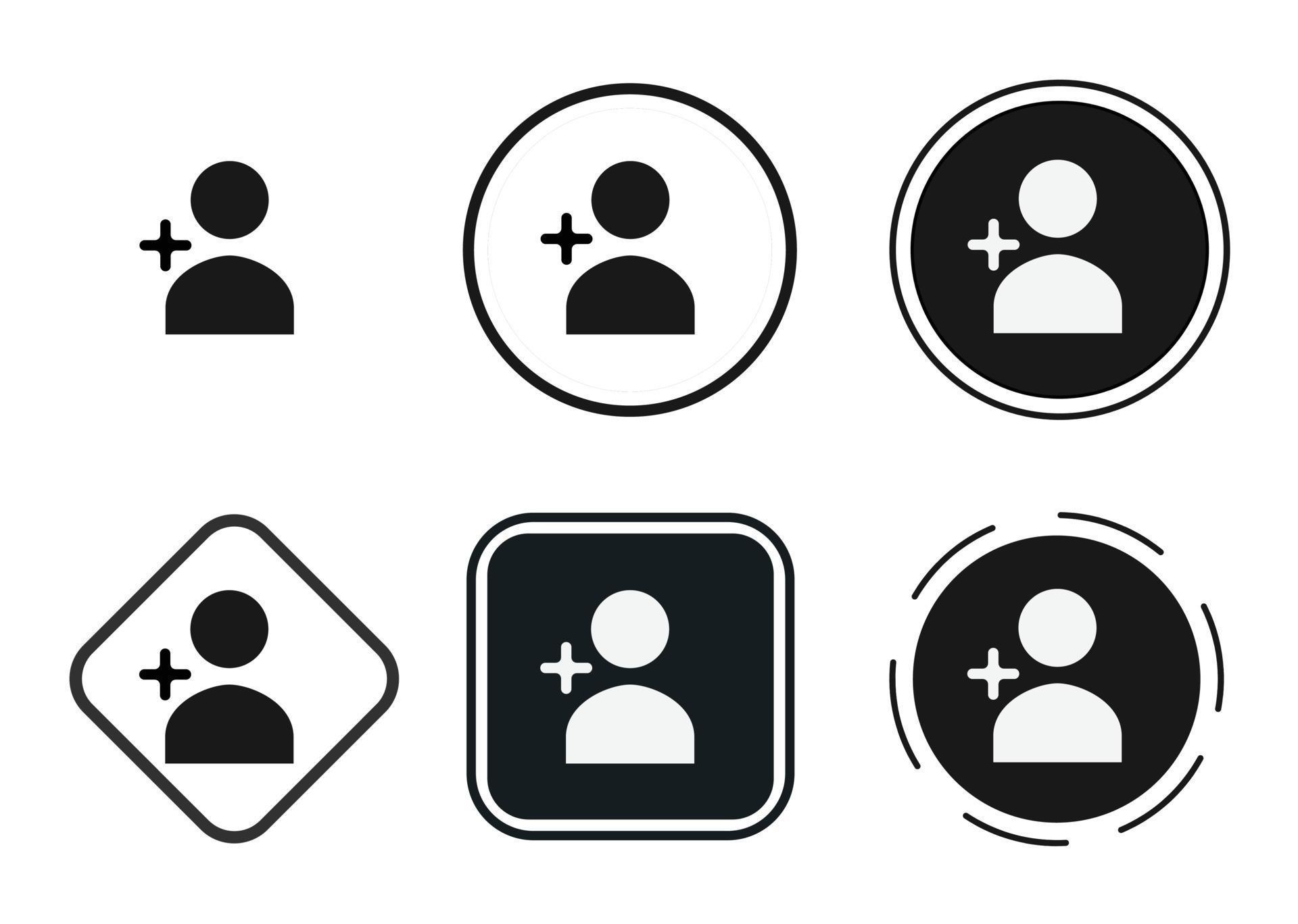person add icon . web icon set . icons collection flat. Simple vector