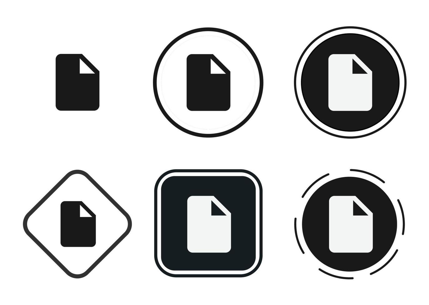 document icon . web icon set . icons collection flat. Simple vector illustration.