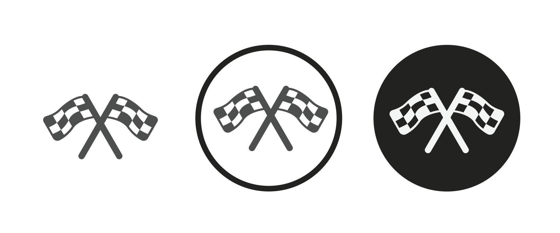 Signal flags in competition icon . web icon set .vector illustration vector