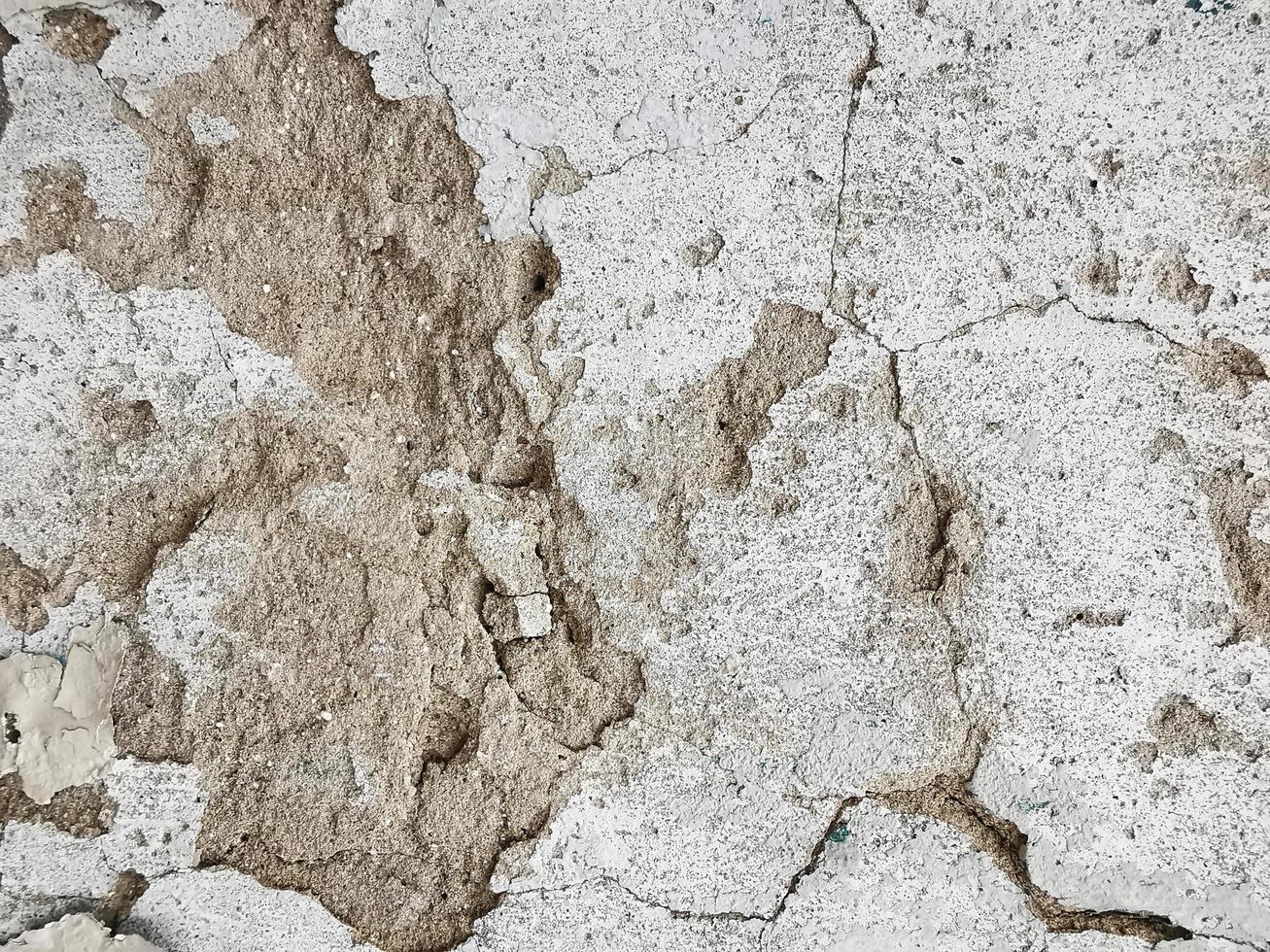 Vintage or grungy white background of natural cement or stone old texture as a retro pattern layout. It is a concept, conceptual or metaphor wall banner, grunge, material, aged, rust or construction photo