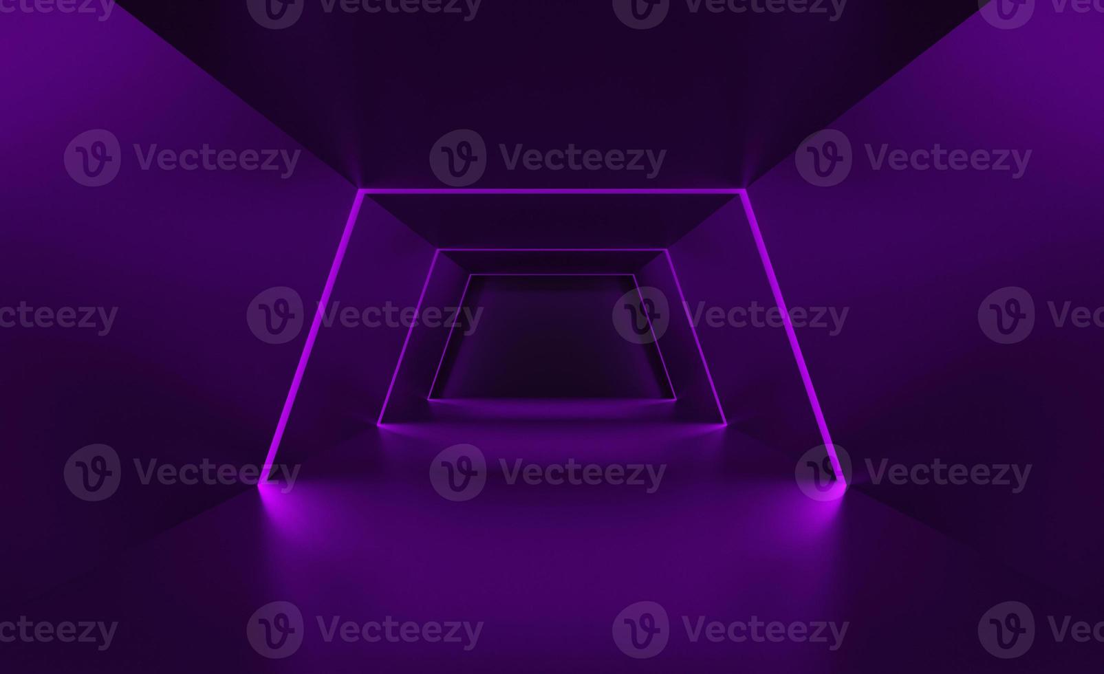 3d rendering of purple glowing neon light abstract background, sci-fi, technology concept, product display, showroom, Illustration, wallpaper photo