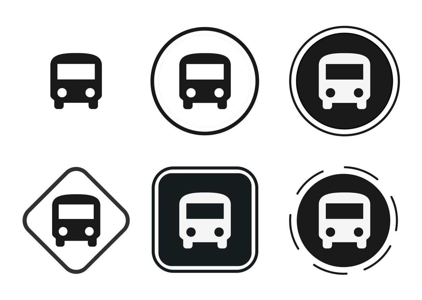 bus icon . web icon set . icons collection flat. Simple vector illustration.