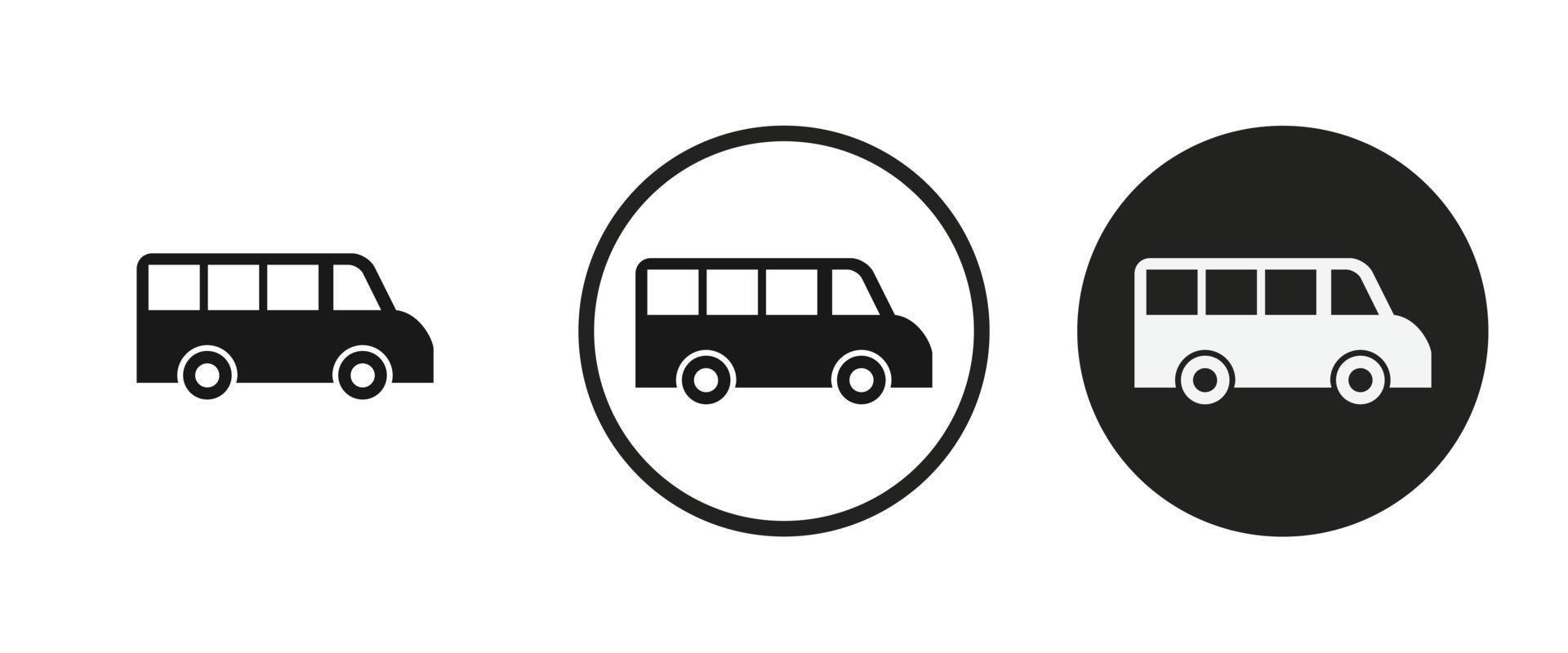 Van icon . web icon set . icons collection flat. Simple vector illustration.